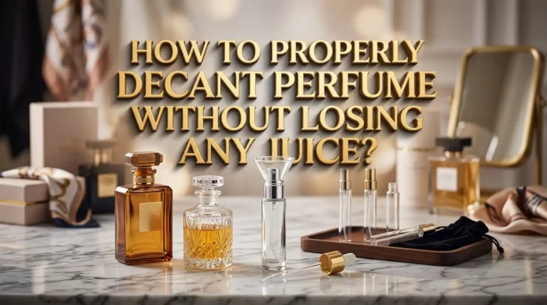 How To Properly Decant Perfume Without Losing Any Juice?
