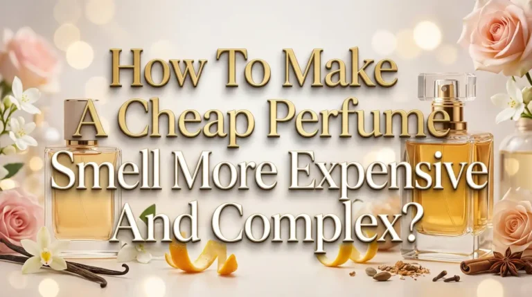 How To Make A Cheap Perfume Smell More Expensive And Complex?
