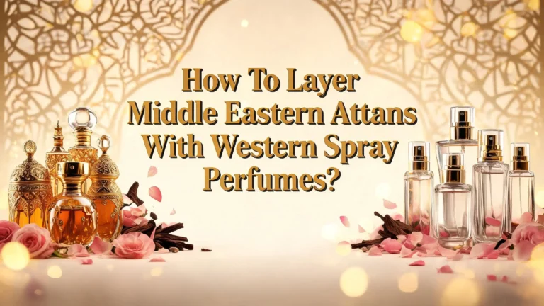 How To Layer Middle Eastern Attars With Western Spray Perfumes?
