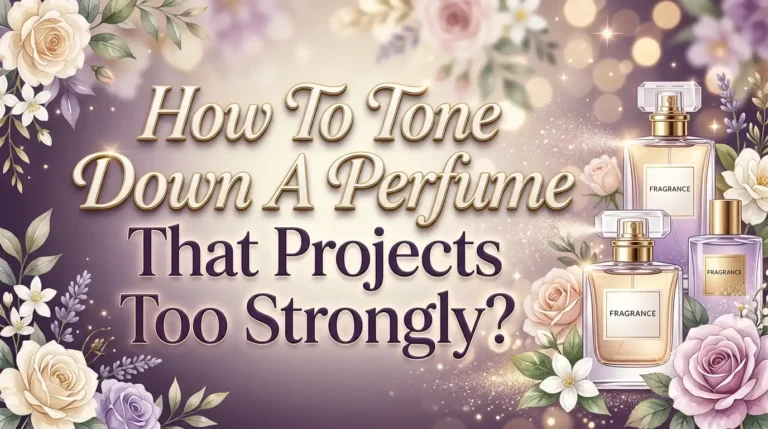 How To Tone Down A Perfume That Projects Too Strongly?
