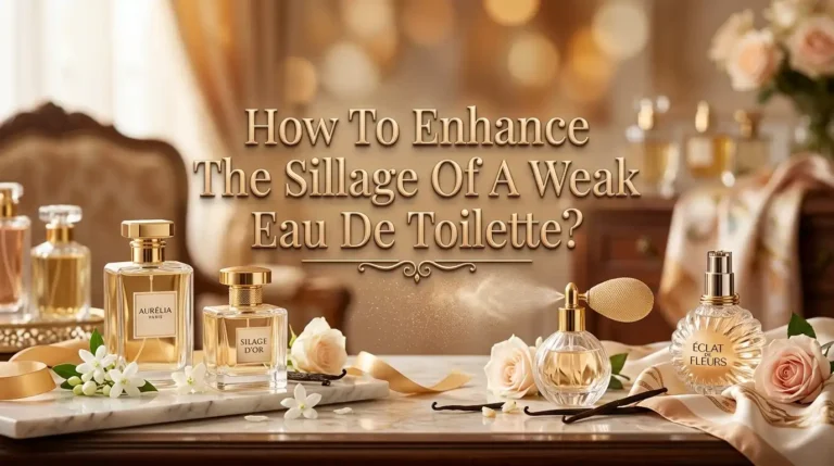 How To Enhance The Sillage Of A Weak Eau De Toilette?