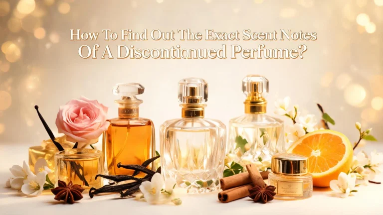 How To Find Out The Exact Scent Notes Of A Discontinued Perfume?