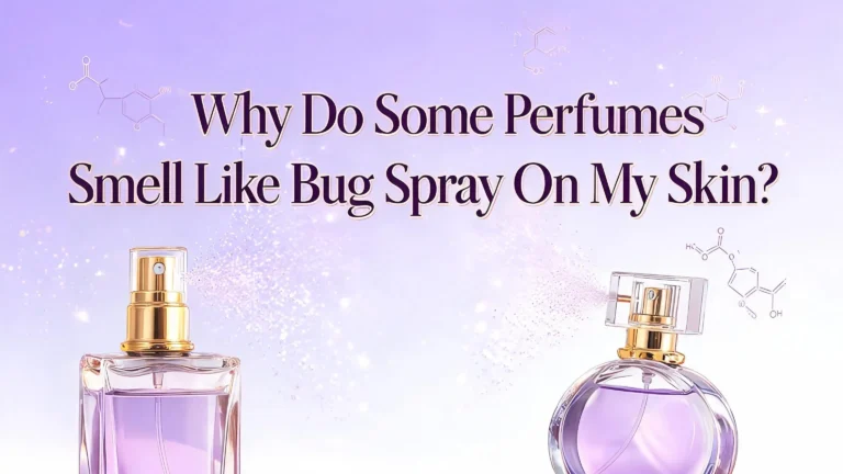 Why Do Some Perfumes Smell Like Bug Spray on My Skin?