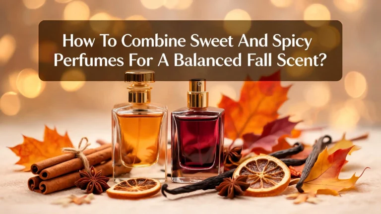 How To Combine Sweet And Spicy Perfumes For A Balanced Fall Scent?