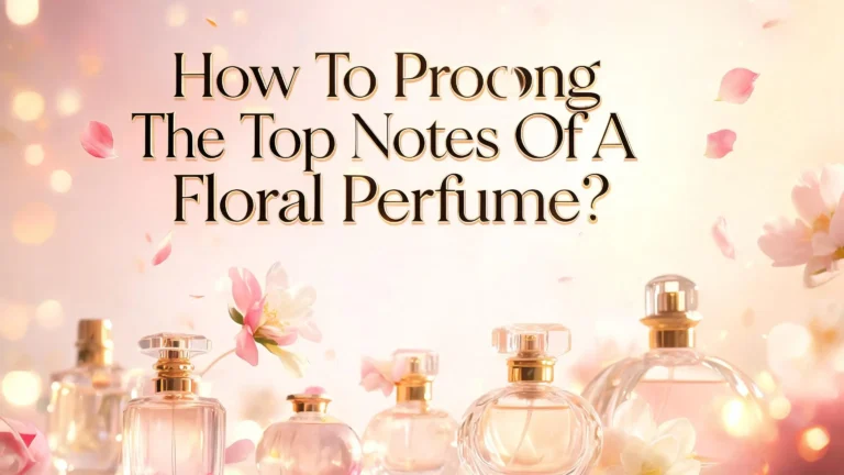 How To Prolong The Top Notes Of A Floral Perfume?