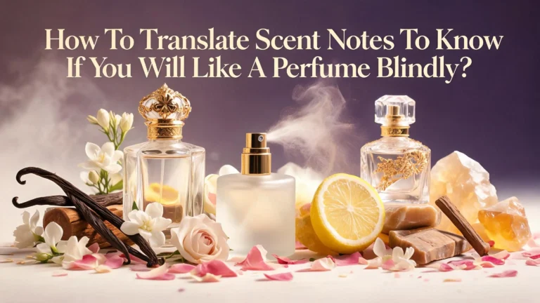 How To Translate Scent Notes To Know If You Will Like A Perfume Blindly?