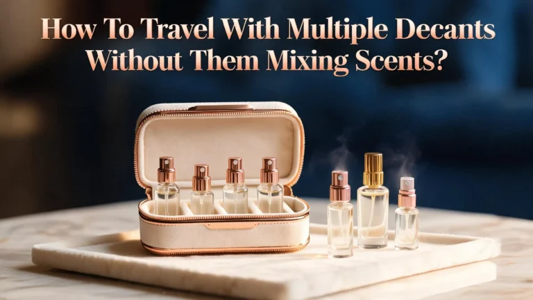 How To Travel With Multiple Decants Without Them Mixing Scents?