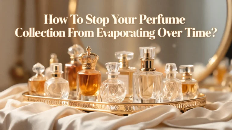 How to Stop Your Perfume Collection from Evaporating Over Time?
