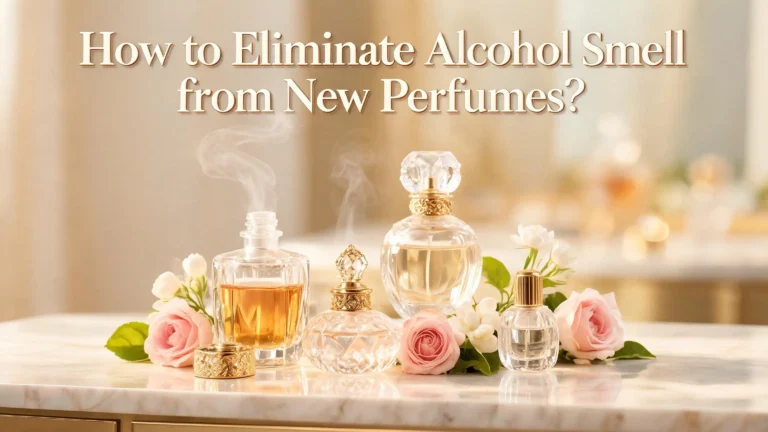 How to Eliminate Alcohol Smell from New Perfumes?