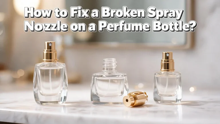 How to Fix a Broken Spray Nozzle on a Perfume Bottle?