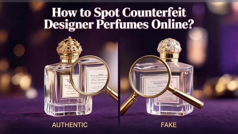 How to Spot Counterfeit Designer Perfumes Online?