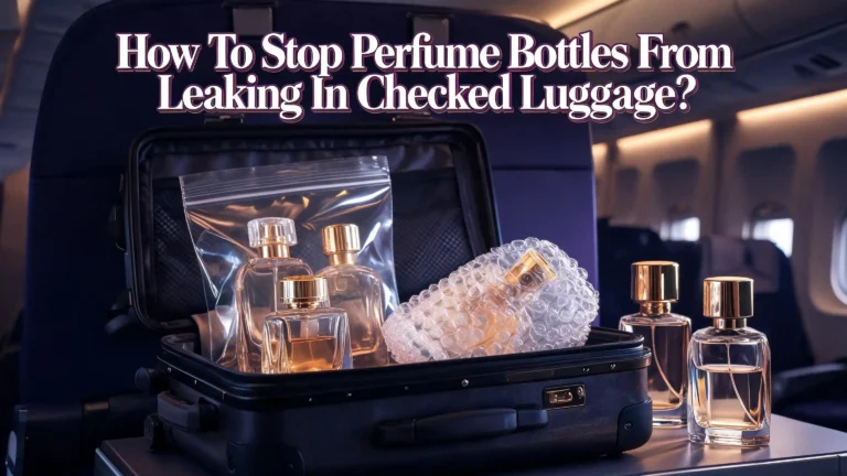 How To Stop Perfume Bottles From Leaking In Checked Luggage?