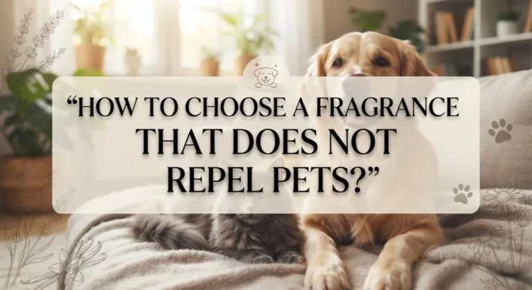 How to Choose a Fragrance That Does Not Repel Pets?