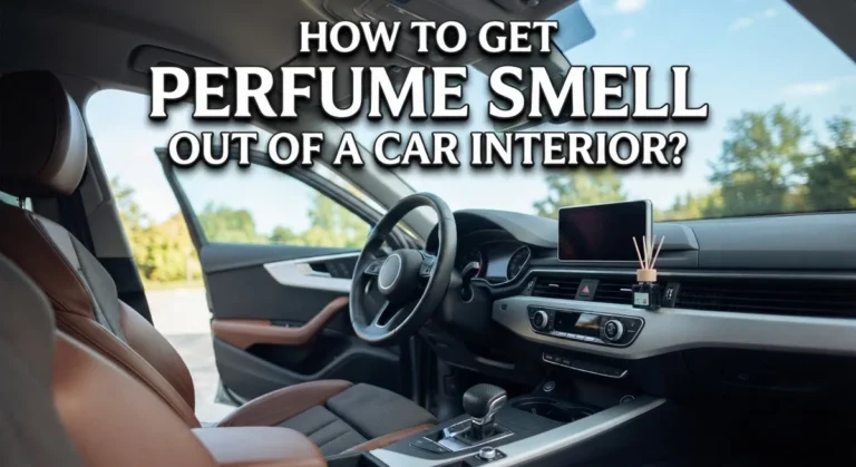 How to Get Perfume Smell Out of a Car Interior?