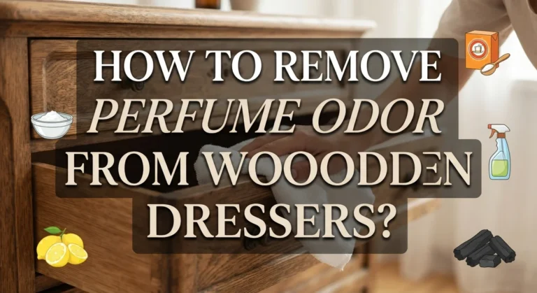 How to Remove Perfume Odor from Wooden Dressers?