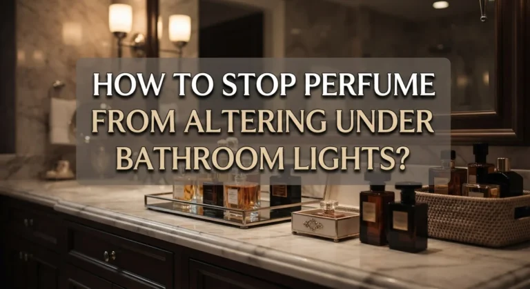 How to Stop Perfume from Altering Under Bathroom Lights?