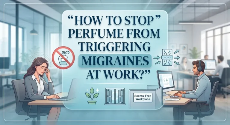How to Stop Perfume from Triggering Migraines at Work?