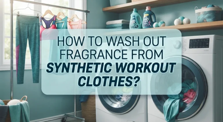How to Wash Out Fragrance from Synthetic Workout Clothes?